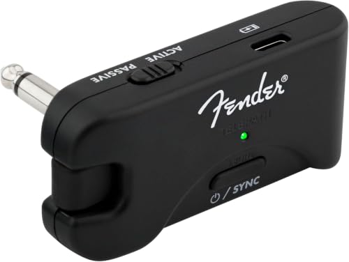 Image of Fender Telepath Wireless Transmitter, 5.8GHz, 70ft Range, Black