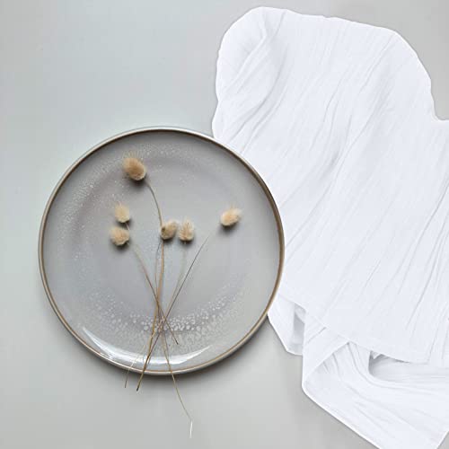 Ruvanti Flour Sack Towels 24 Pack 28"X28", Ring Spun 100% Cotton Flour Sack Dish Towels, Machine Washable, Absorbent Tea Towels - Flour Sack Kitchen Towels For Drying & Cleaning - White #TOP7