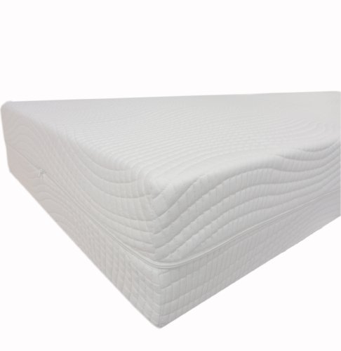 Dibapur® Wellness - 7 Zonen Orthopädische Kaltschaum Matratze Höhe ca. 24,5 cm/Hohes Raumgewicht - H2,5 Mittel fest bis fest (Standard 100x200)