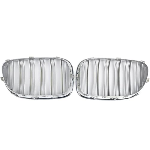 Calandre pour avant de voiture look chrome rénovation esthétique sur route - 5