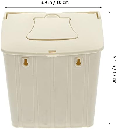 Miniatura 2 de POPETPOP Caja de anidación de periquitos, caja de cría de nido de pájaros, cabaña de pájaros, cajas de plástico para nido de cacatúa, periquito,