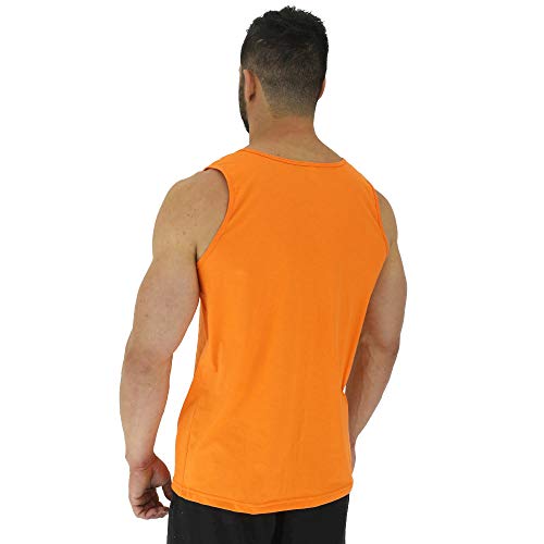 Regata Clássica Masculina MXD Conceito Pitbull Furious (Laranja, EG)