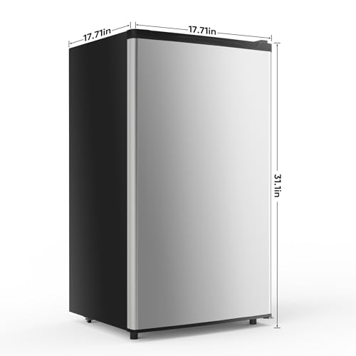 NEWBULIG Mini Fridge with Freezer 3.2 Cu.Ft Small Refrigerator Review