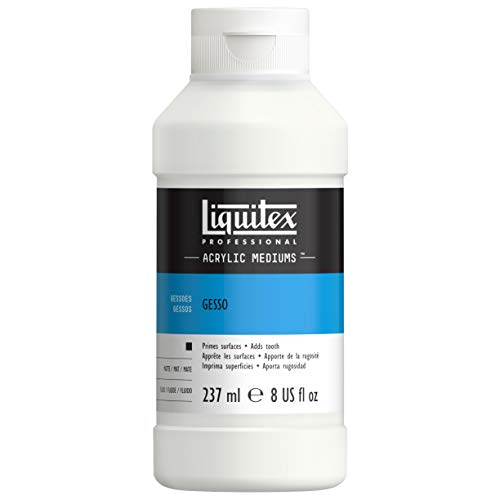 Image of Reeves Liquitex Professional White Gesso Surface Prep Medium (8-oz).