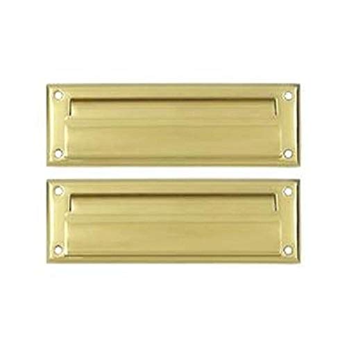 Deltana Ms627U3 8 7/8-Inch Mail Slot With Solid Brass Back Plate #TOP13