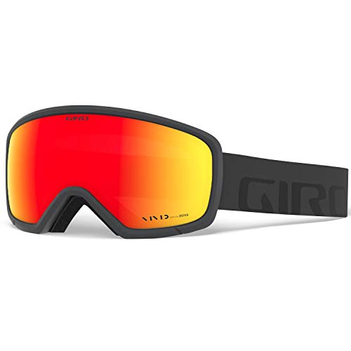 Image of Giro Ringo Snow Goggles Grey Wordmark Vivid Onyx