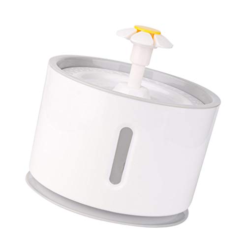 Scicalife Distribuidor de água para cães, bebedouro com 3 filtros de substituição para gatos, cães,