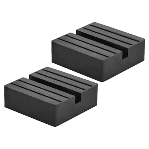 SOLUSTRE Adaptador De Almofada De Macaco Para Carro 2 Peças Suporte Universal De Borracha Protetor D