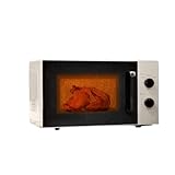 Microondas Digital Microondas 0.9 Cu Ft 20 Litros Con Temporizador Y Función Express, Snacks Rápidos Y Uso Diario