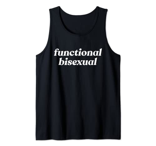 Meme funcional bisexual divertido LGBTQ Bi Pride Camiseta sin Mangas