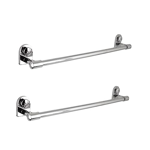 Image of TAPSA Premium Brass Towel Rod for Bathroom, D1, 18 inch Pack of 2 Towel Rod
