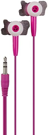 DCI in-Ear Headphones, Good Vibes Sentiment Earbuds, Pink Cord, 3.5mm Socket, Smartphone, Laptop, Tablet Compatible image 5