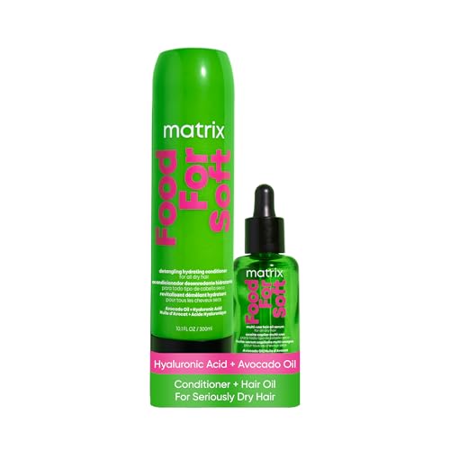 Image of Matrix Food for Soft Conditioner 300ml and Oil 50ml Duo
