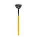 Bdellium Tools Studio Line Duet Fiber Fan Brush, Yellow