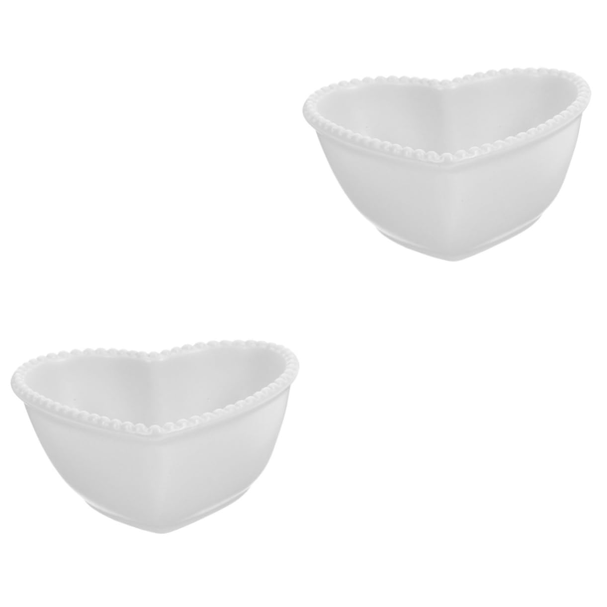 szt. Miska na sałatkę w kształcie serca Miska na owoce Pojemniki w kształcie serca Miski deserowe Sztućce Miska Kuchenna miska ceramiczna Miska w kształcie serca Różowa ceramika Miłość Dziecko Miska