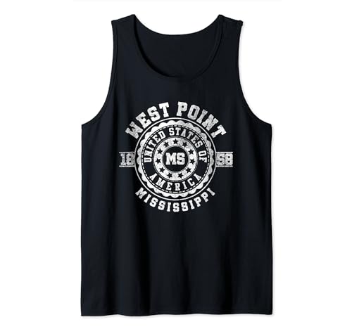 West Point MS | Mississippi Camiseta sin Mangas