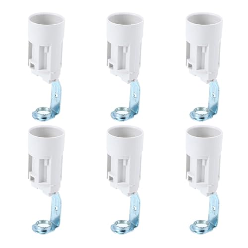 BIUDECO E14�C��\�P�b�g�A�_�v�^�[ 6�Z�b�g �l�W�����C�g�\�P�b�g �����v���i �V�����f���A�p�d������ �K���[�W �Q�� ���r���O����DIY�Ɩ�