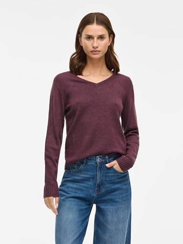 Vila Female Strickpullover VIRIL V-Ausschnitt – Ansicht 2