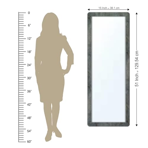 Image of Creative Arts n Frames 15x51 inch Marble Golden Finish Long MDF Wood Wall Hanging Mount HD Mirror Home Decor Items Living Room Bathroom Bedroom Hotel Office (Marble Golden Finish Color HD Mirror)
