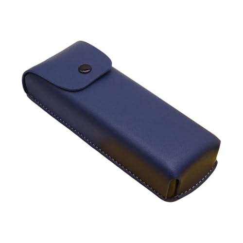 Image of Vintage PU leather Sunglasses Case Portable Protective Case for Glasses
