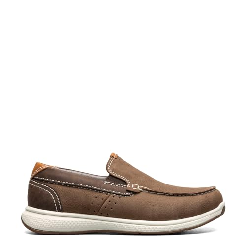 Florsheim Boy's Crossover Moc Toe Slip-on Jr. (Toddler/Little Big Kid) Loafer2