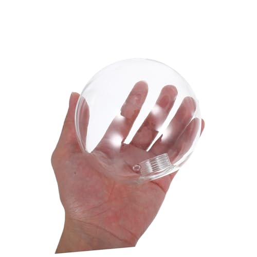 Image of Acrylic Globe Lampshade Replacement Stylish Wall Light Cover for Porch and Patio Durable Design for Ceiling and Post Lighting