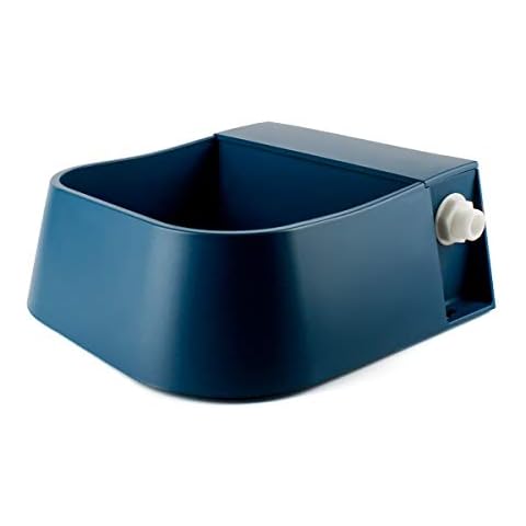 Automatic Dog Water Bowl Pet Waterer Dish Automatic Water Feeder for Livestock Cats Chickens Rabbit Ducks Horse Automatic Fill Water Bowl with Float Valve 2L Capacity Cover