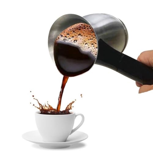 Cafetera eléctrica turca 600ml acero inoxidable miniatura 4