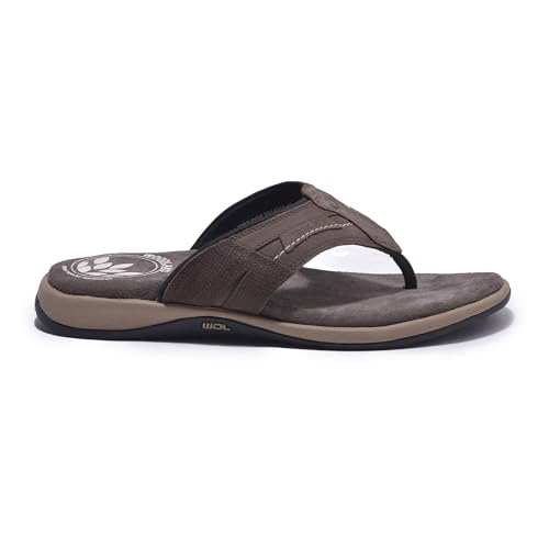 Image of Woodland Men's Leather Slippers