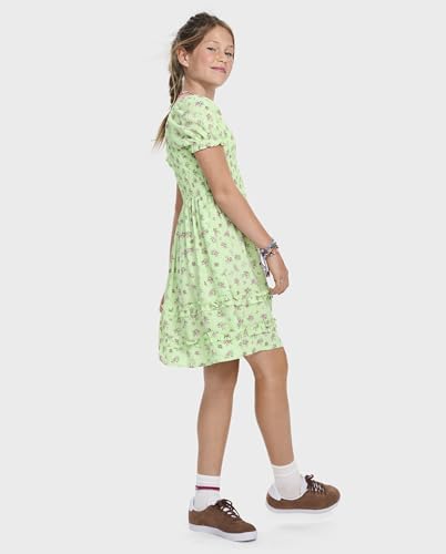 Image of The Children's Place girls Floral Smocked Babydoll Dress