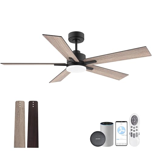 Smart Ceiling Fan with Lights Alexa WiFi Dimmable
