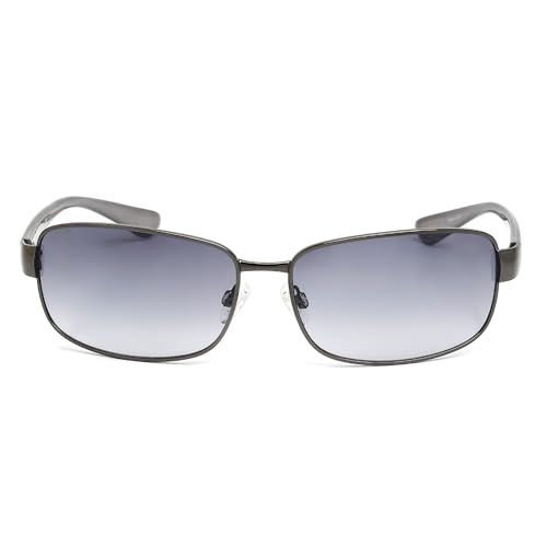 Exclusive Viva Men's Sunglasses, Shiny Gunmetal/Gradient Smoke2