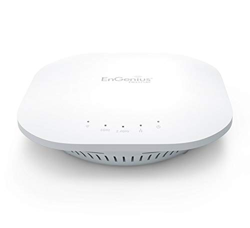 EnGenius Technologies EWS355AP Wi-Fi 5 AC1250 2x2 Dual-Band Indoor Managed Wireless Access Point, MU-MIMO, 802.3af PoE+, High Powered 28dBm, GigE Port (Mounting Kit Included) - Thumbnail 2