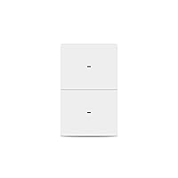 Vista 37 de Zigbee Smart Switch - Cable neutro necesario Zigbee Hub, interruptor de pared de 3 botones de una sola banda, 110-220 V 50/60 Hz, 2.4 GHz, funciona