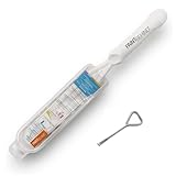 Paint Behind Toilet Tool Nylon Brush with Can Opener - Flat Paint Brush Set for Walls, Behind Toilet and Hard to Reach Areas - Painting Supplies for Home Interior Set