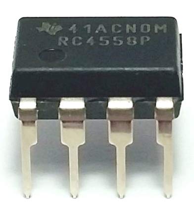 Juried Engineering RC4558P RC4558 4558 Dual Operational Amplifier IC Breadboard-Friendly DIP-8 (Pack of 12)