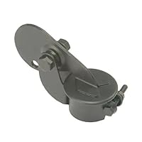 cyclingcolors Wetterkappe Auspuffklappe Regenklappe für Auspuff Traktor Auto Schutz Klappe kompatibel mit Rasentraktoren Universal, 44,5mm (41mm - 49mm)