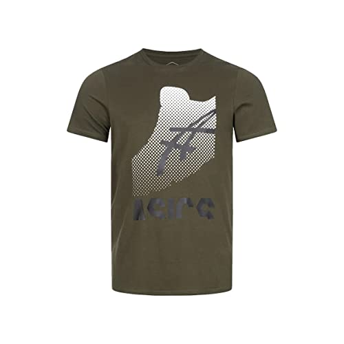 ASICS T-Shirt Kaki Homme Kayano Tee