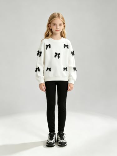 Image of Girl Clothes Sweatshirt Pullover Leggings Tracksuits Outfit 2PC Girls Clothes Size 6-14