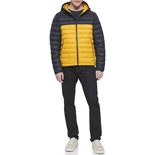 Image of Tommy Hilfiger Men's Water Resistant Ultra Loft Filled Hooded Puffer Jacket