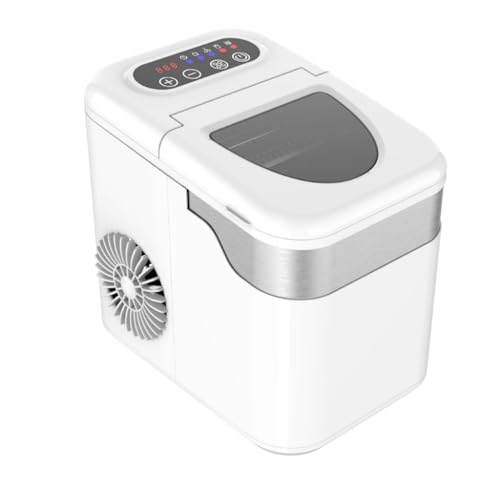 Home Small Ice Machine Automatic Cleaning Function Automatic Ice Machine with Water Shortage Ice Full Tips