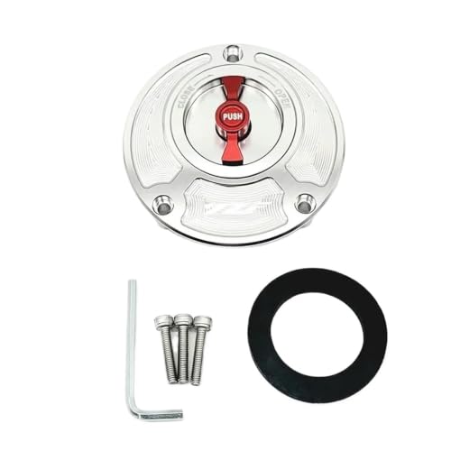 Bouchon de réservoir carburant CNC en aluminium pour moto Yamaha YZF R3 R25 R125 250