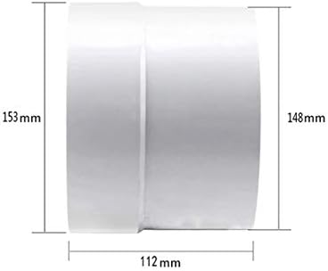 Duct Exhaust Fan Pipe Vent Air for Window Wall Bathroom Toilet Kitchen Restaurant Meeting Room