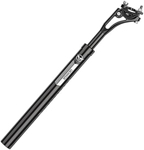 Suspension Seatpost -Shock Absorber Bike Bicycle Seat Post 27.2 30.9 31.6 mm-Aluminium Alloy Adjustable Seat Post for Mountain Bike Road Bikes eBike MTB BMX (30.9)