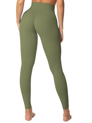 Image of Sunzel Sunzfly Invisible Butt Scrunch Workout Leggings for Women, Butt Lifting High Waisted Gym Yoga Pants with Tummy Control