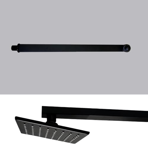 BonKaso Stainless Steel Shower Arm 18 Inches | Black - Wall Mount, Corrosion-Resistant, Rust-Free, Durable, Long Head Extension Free Size | Indulge (B0D2NTWJMV) Amazon Price History, Amazon Price Tracker