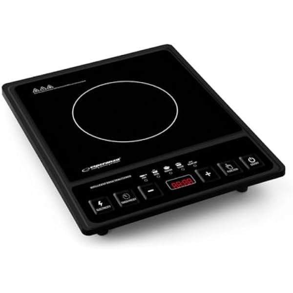 Flm System EKH011 Płyta Indukcyjna, Czarny, 8 Trybów