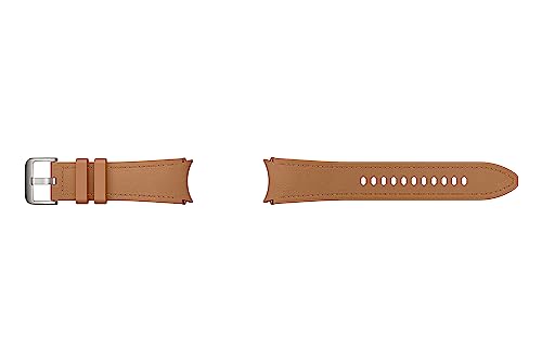 Samsung Hybrid Eco-Leather Band (M/L) ET-SHR96 für die Galaxy Watch6, Uhrenarmband, Original Armband, Lederimitat, Fluorkautschuk… – Ansicht 3