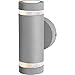 Access Lighting - HI Access 20385LEDMGLP-SAT/CLR Contemporary Modern Two Light Wallwasher from Poseidon Collection in Pewter, Nickel, Silver Finish, Satin