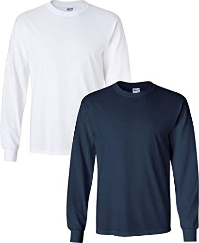 Image of Gildan Men's Ultra Cotton Long Sleeve T-shirt, Style G2400